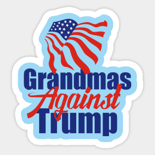 Grandmas Against Trump Sticker